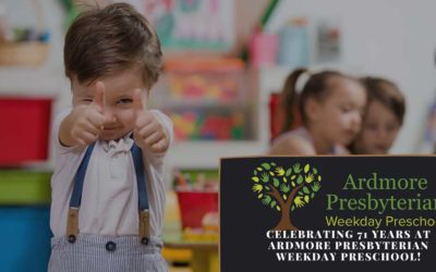 Celebrating 71 years at Ardmore Presbyterian Weekday Preschool!